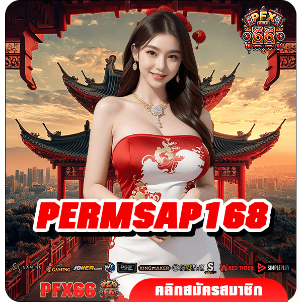 PERMSAP168 ทางเข้าหลัก รวมเกมสล็อตแตกไว จ่ายกำไรหนัก เกมแท้ทุกเกม