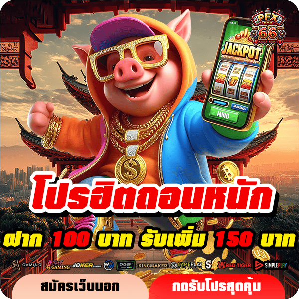 pfx66 โปรฝาก 100 รับ 150